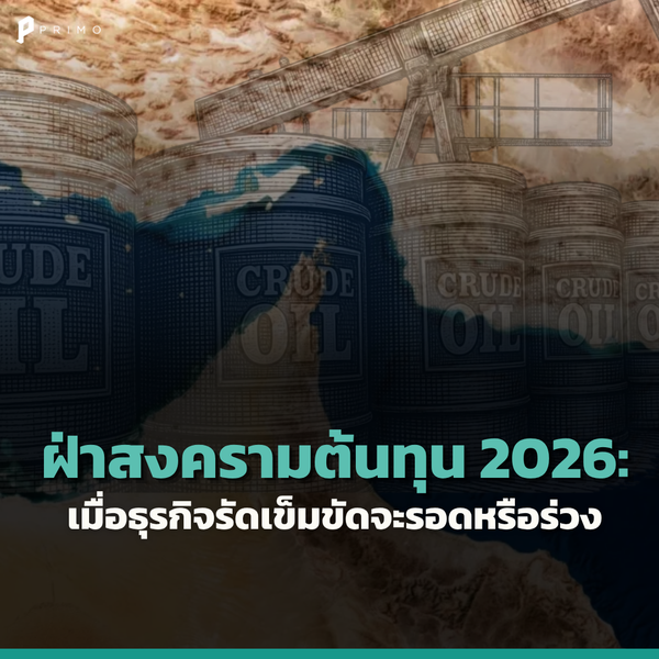 ฝ่าสงครามต้นทุน 2026: เมื่อธุรกิจรัดเข็มขัดจะรอดหรือร่วง