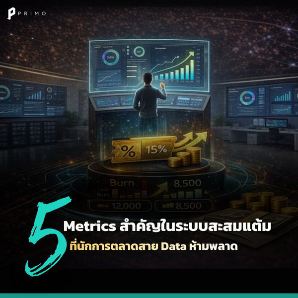 5 Metrics สำคัญของระบบสะสมแต้มที่นักการตลาดสาย Data ห้ามพลาด